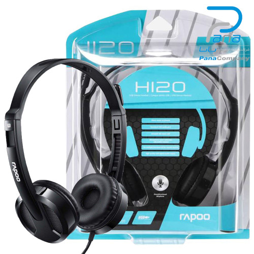 هدست سیم دار RAPOO H120 پورت USB