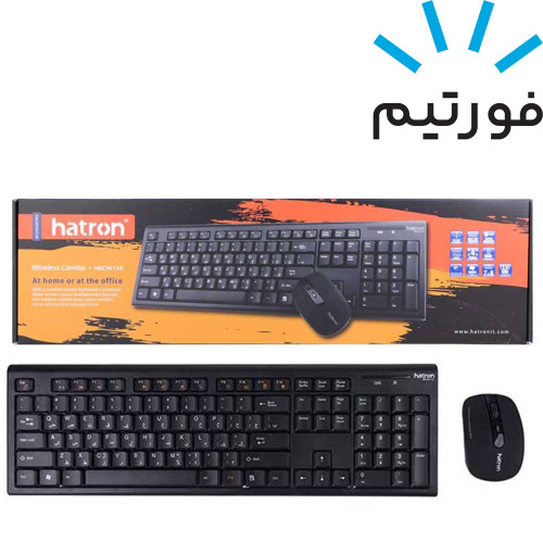 کیبوردوماوس HKCW130بیسیم Hatron