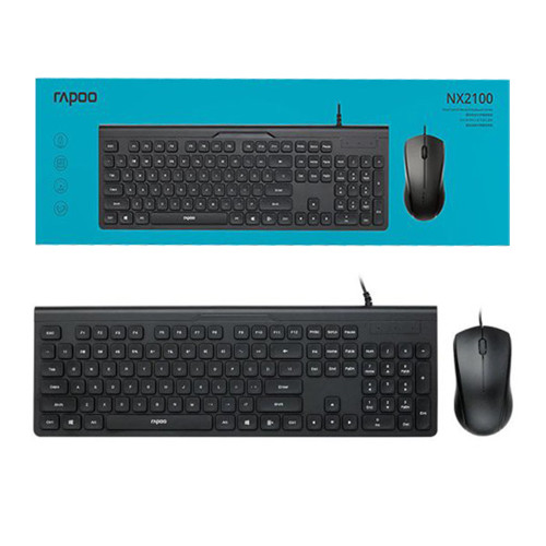 کیبورد و ماوس RAPOO NX2100 مشکی