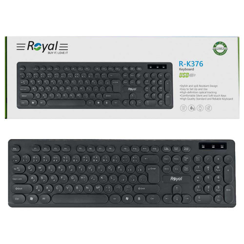 کیبوردسیم دار ROYAL.R-K376