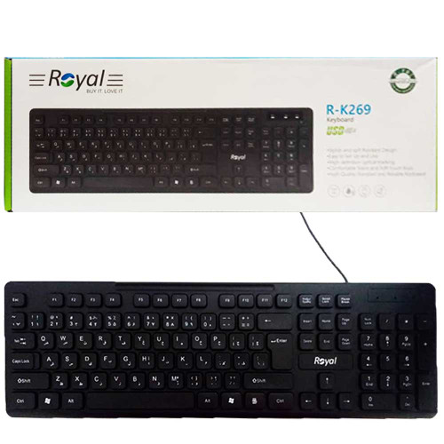 کیبوردسیم دار ROYAL.R-K269