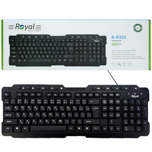 کیبوردسیم دار ROYAL.R-K155