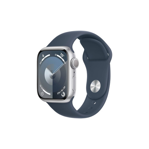 ساعت هوشمنداپل واچ se سری 9مدل-40mm- silver aluminum case blu-- نقره ای اصلی .گارانتی 18 ماهه شرکتی
