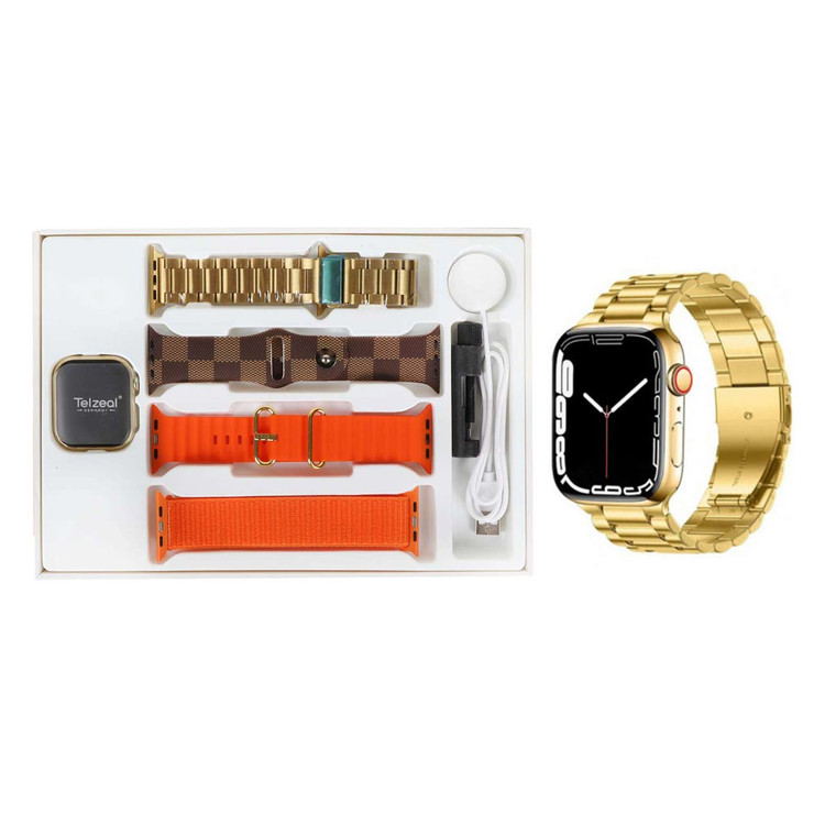 ساعت هوشمندtelzealمدل tc7 max smart watch 49mmمشکی گارانتی شش ماهه