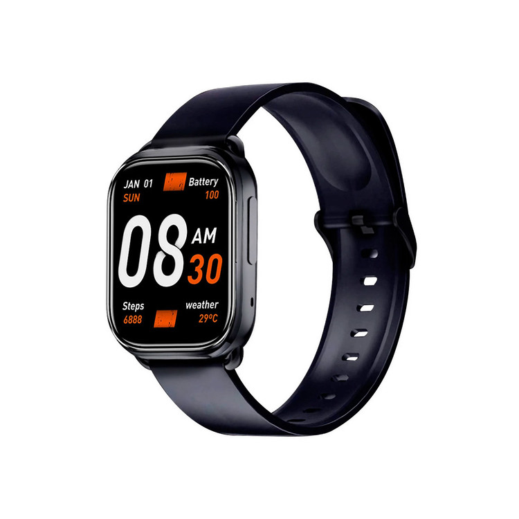 ساعت هوشمندQCY WATCH GS مدل WA23S6Aمشکی گارانتی شش ماهه شرکتی