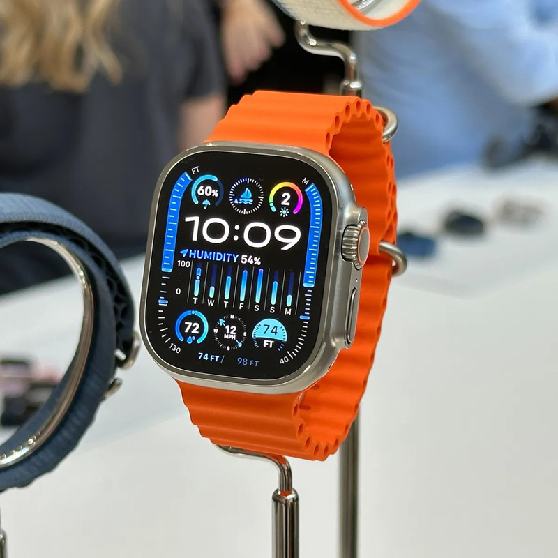 ساعت هوشمندhk مدل titanium case hk  ultra2-49mm گارانتی 18ماهه شرکتی