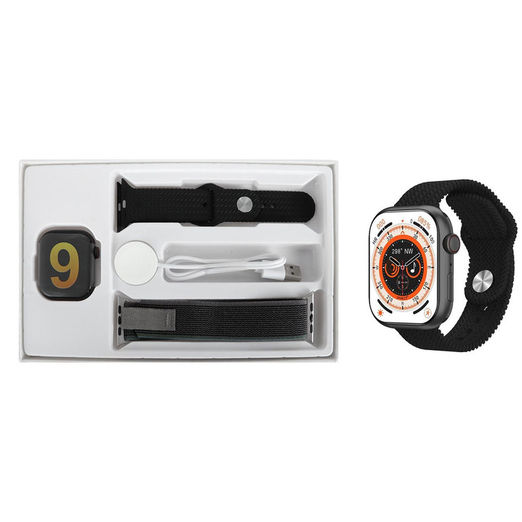 ساعت هوشمند HK مدل Titanium Case HK11 Pro 2-45MM - مشکی (گارانتی 18 ماهه شرکتی)