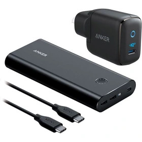 پاوربانک (PD و فست شارژ) Anker 45W 268000mAh مدل ON-THE_GO B1376 - مشکی (گارانتی 18 ماهه شرکتی)