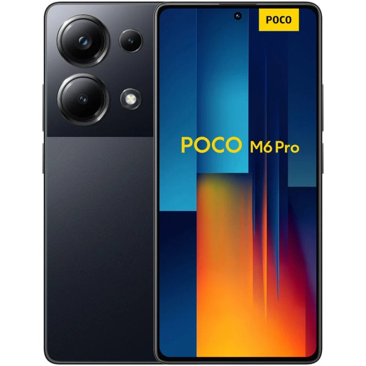 گوشی موبایل Xiaomi مدل (Poco M6 Pro (RAM 12 ظرفیت 512GB - مشکی