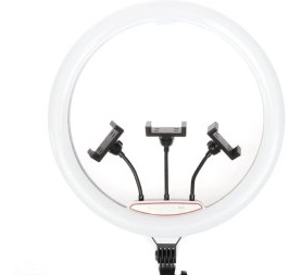 رینگ لایت RGB مدل MJ18 (بدون پایه)