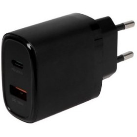 شارژر دیواری فست و PD دو پورت Yesido مدل YC50 20W به همراه کابل شارژ Type-C - مشکی