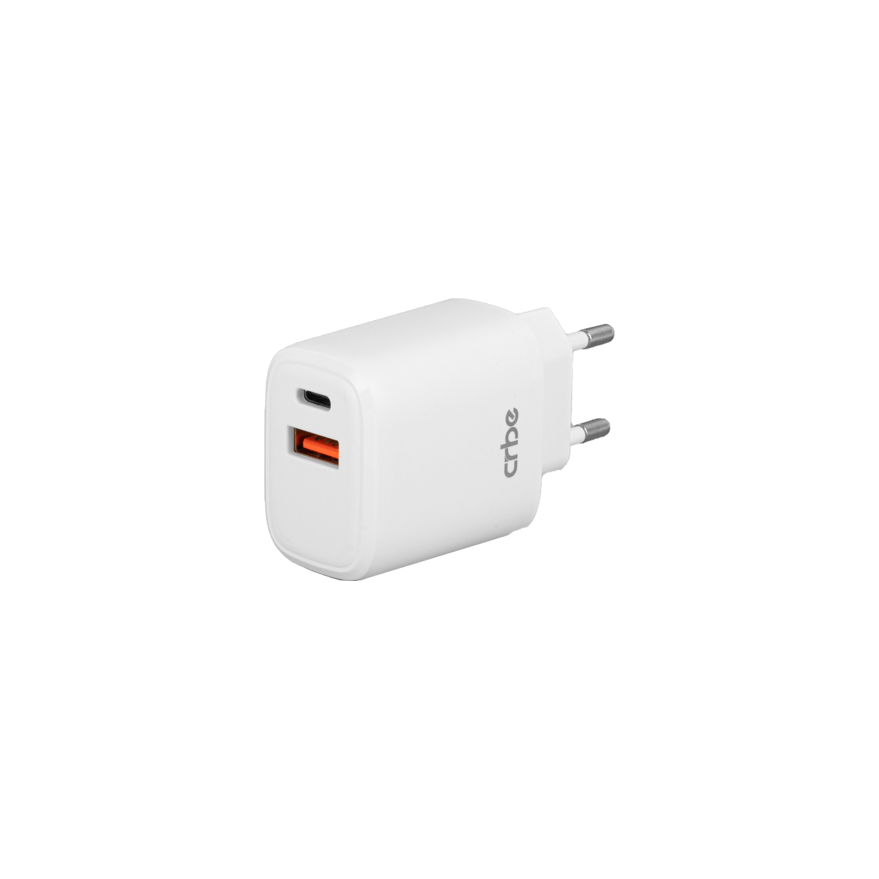 شارژر دیواری 55W فست و PD دو پورت Crbe مدل BE-R101 - سفید (گارانتی یکساله PMC)