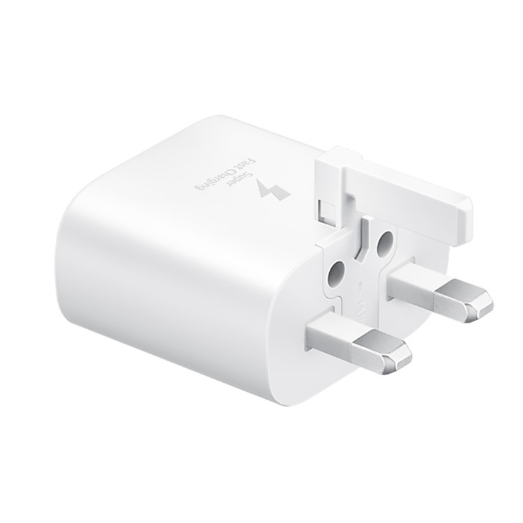 شارژر سه پین SAMSUNG 25W Plus اصلی TA800 ( فست و PD) (بیمه نامه 12 ماهه DGARD)