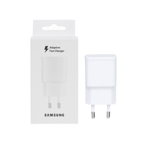 شارژر دیواری فست تک پورت SAMSUNG مدل S10 - سفید (پک دار) (گارانتی شش ماهه)