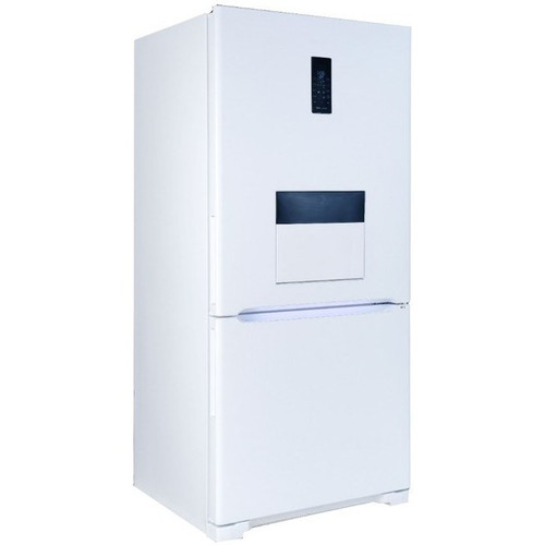 یخچال فریزر امگا پلاس هیمالیا HRFN605hb WM هوم بار سفید چرم