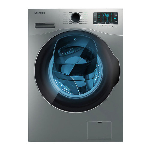 ماشین لباسشویی اسنوا SWM-F90S نقره ای 9 کیلویی سری ادواش